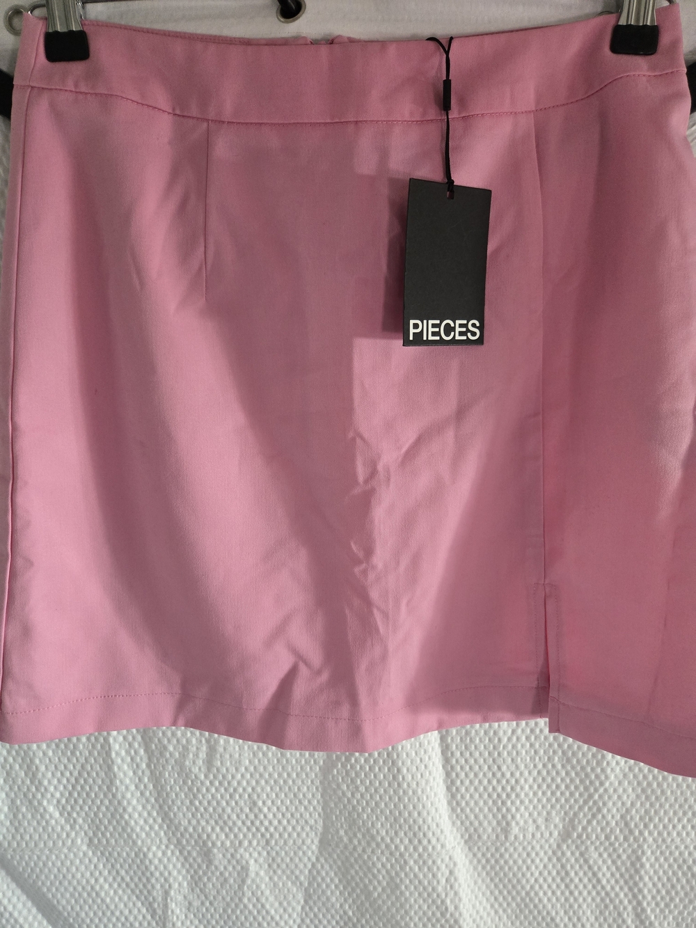 PIECES Pink Mini Skirt - Soft Rose A-Line